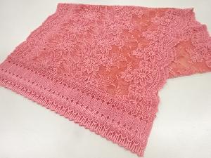 レース草花模様ショール